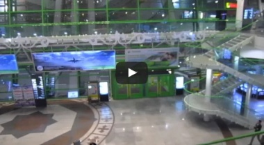 Аэропорт Астаны глазами туриста