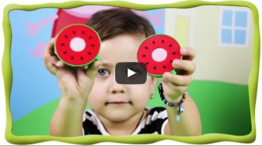 Английский для детей, фрукты на английском, учим фрукты, обучающее видео.