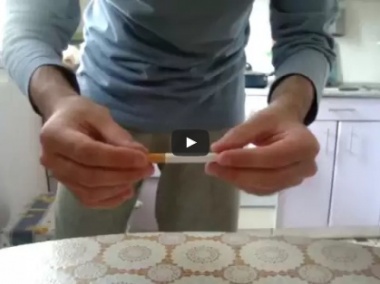 Бесплатное обучение фокусам - фокусы с сигаретой.